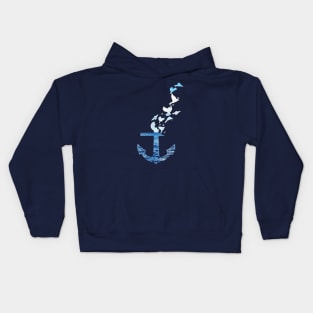 FROM BLUE SEA TO BLUE SKY Kids Hoodie